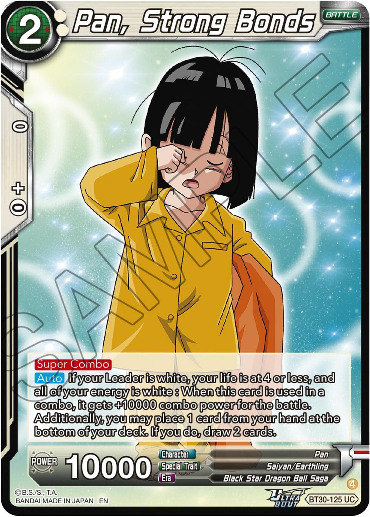 Pan, Strong Bonds — Three Glorious Fighters card
