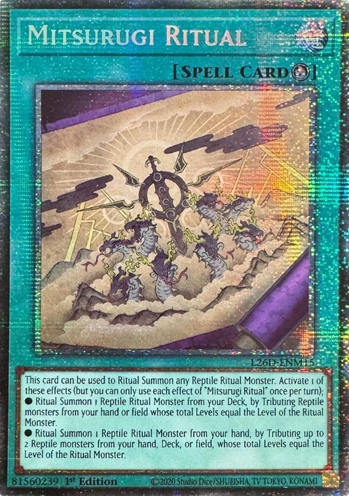 Mitsurugi Ritual (Starlight Rare) — Legendary Modern Decks 2026 card
