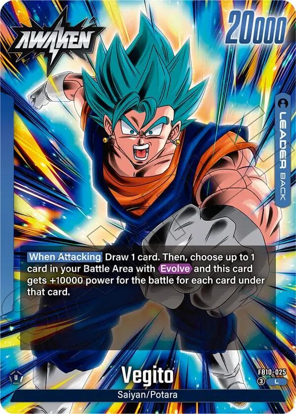 Son Goku/Vegeta // Vegito — Cross Force card