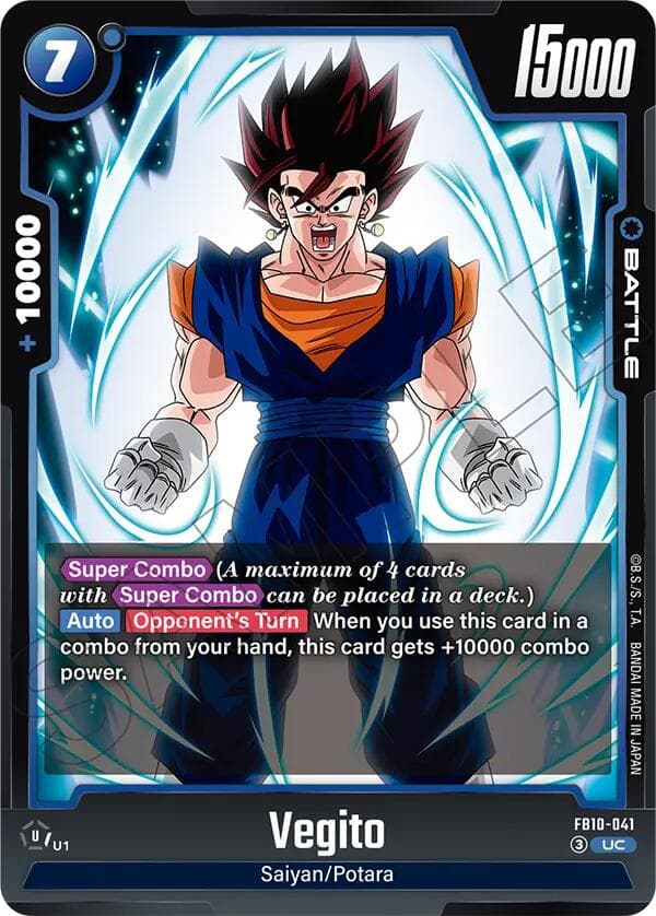 Vegito - FB10-041 — Cross Force card