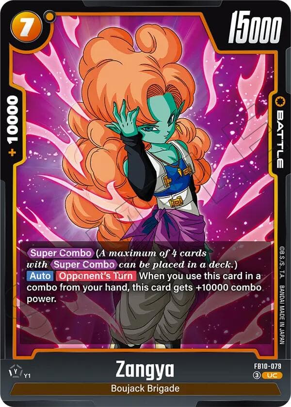 Zangya - FB10-079 — Cross Force card