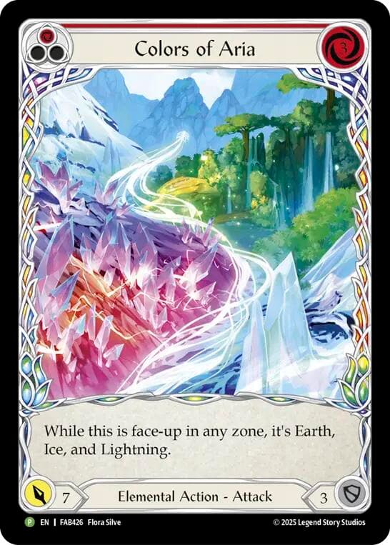 Colors of Aria - FAB426 — Flesh and Blood: Promo Cards card