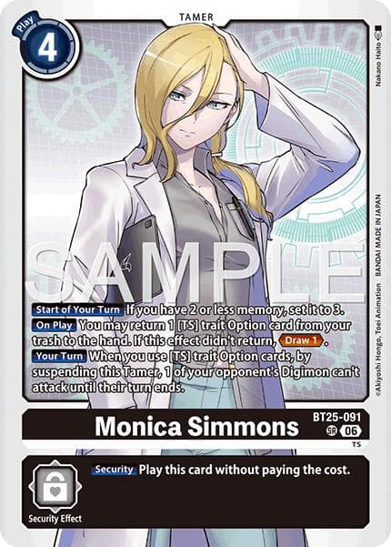 Monica Simmons — Dual Revolution card