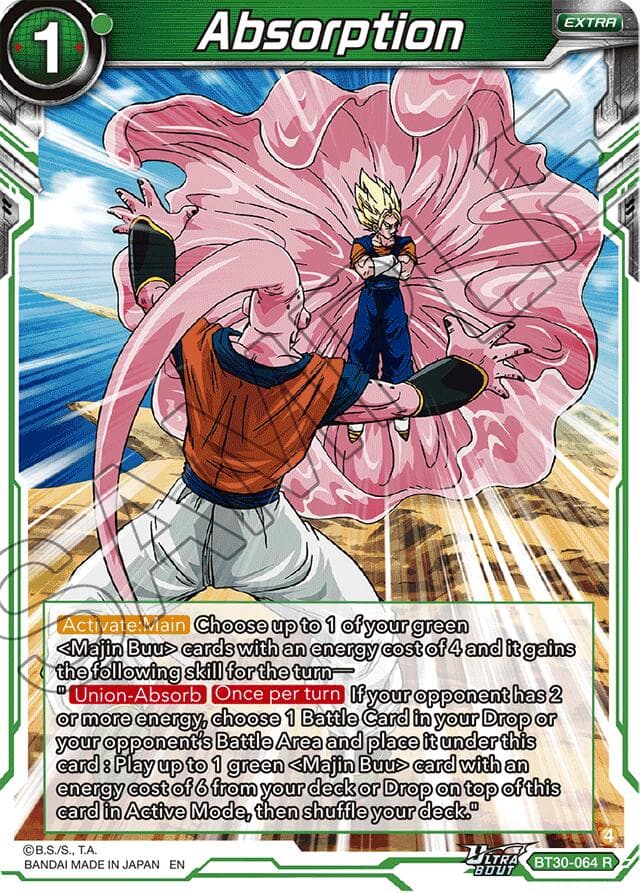 Absorption — Three Glorious Fighters card