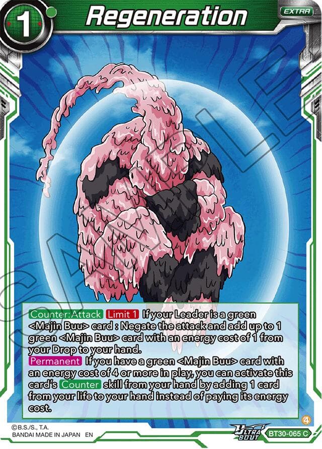 Regeneration — Three Glorious Fighters card