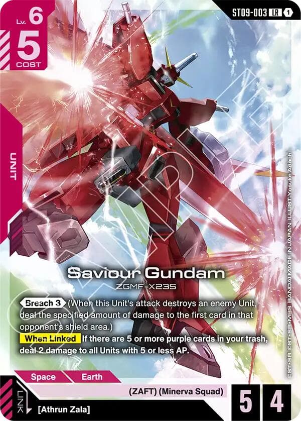 Saviour Gundam — Starter Deck 09: Destiny Ignition card