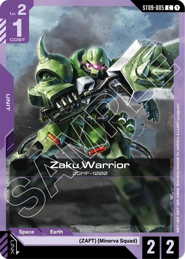 Zaku Warrior — Starter Deck 09: Destiny Ignition card