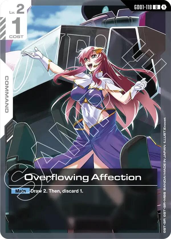 Overflowing Affection — Starter Deck 09: Destiny Ignition card
