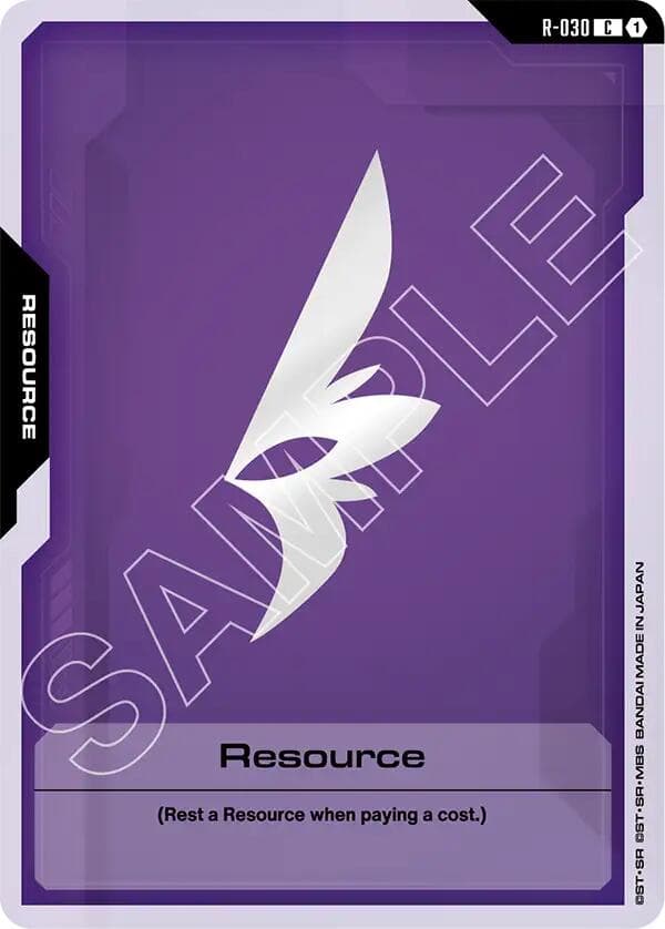 Resource (R-030) — Starter Deck 09: Destiny Ignition card