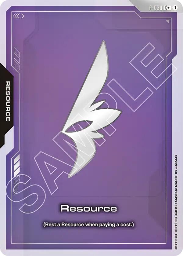 Resource (R-030) (C+) — Starter Deck 09: Destiny Ignition card