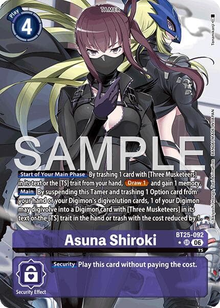 Asuna Shiroki (Alternate Art) — Dual Revolution card