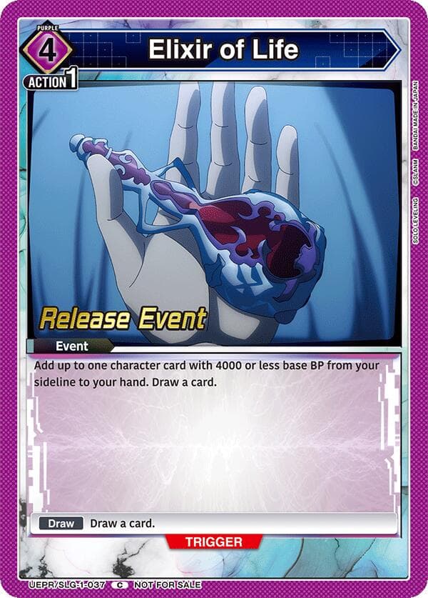 Elixir of Life — UE17BT: SOLO LEVELING Release Event Cards card