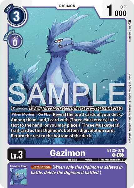 Gazimon — Dual Revolution card