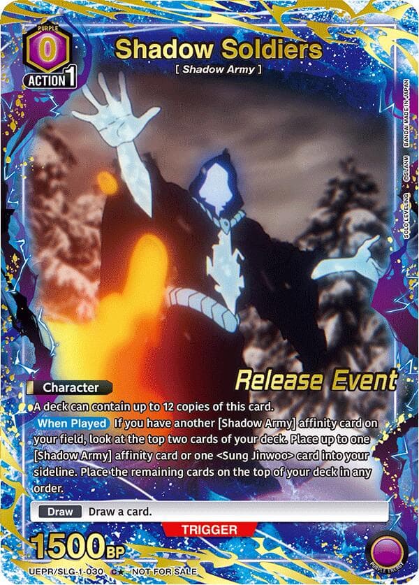 Shadow Soldiers (C*) — UE17BT: SOLO LEVELING Release Event Cards card