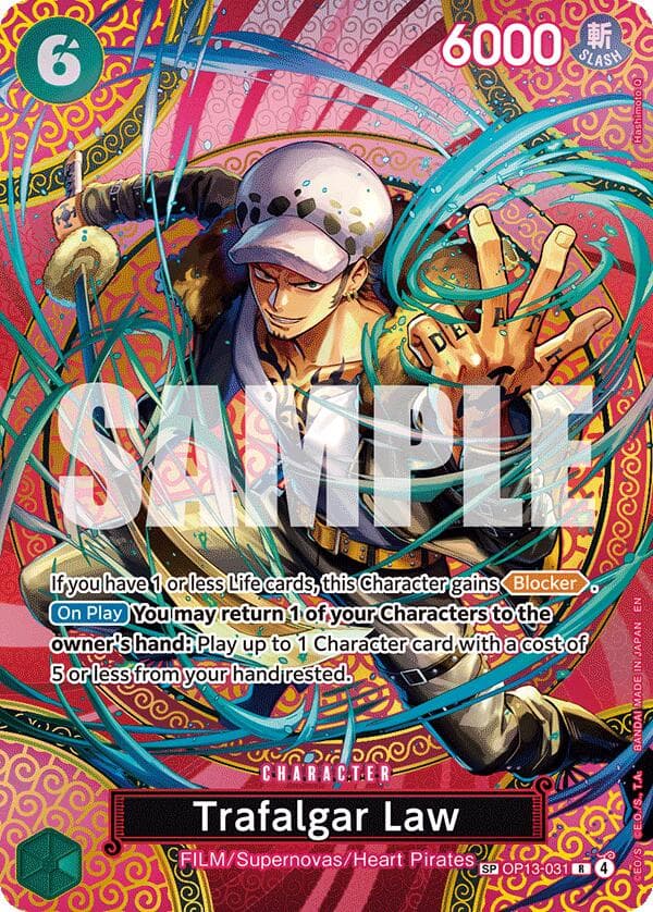 Trafalgar Law (SP) — Adventure on Kami's Island card
