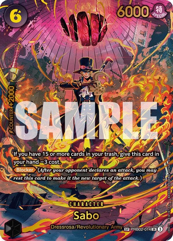 Sabo (PRB02-014) (SP) — Adventure on Kami's Island card