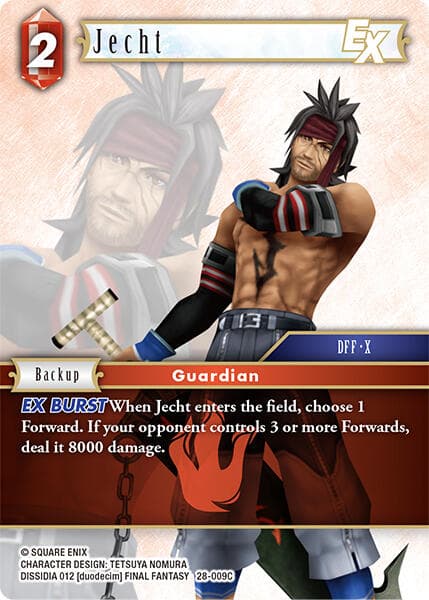 Jecht EX — Dreamlike Oceans card