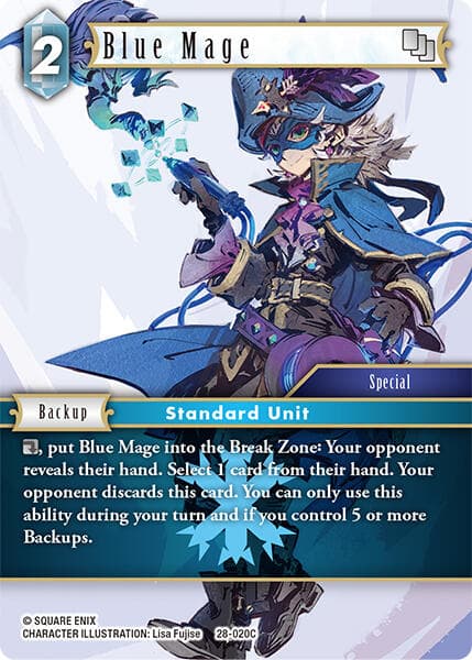 Blue Mage — Dreamlike Oceans card
