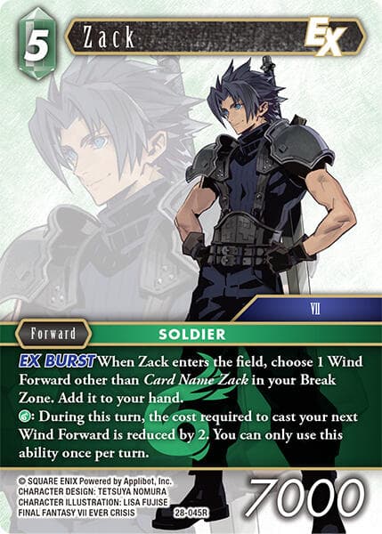 Zack EX — Dreamlike Oceans card