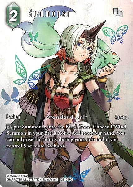 Summoner (Full Art) — Dreamlike Oceans card
