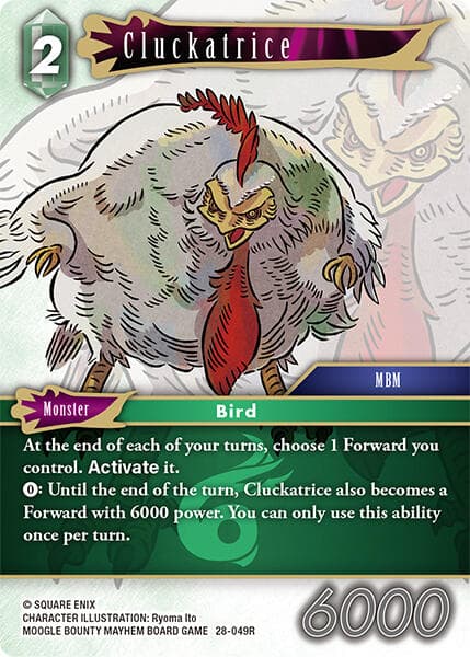 Cluckatrice — Dreamlike Oceans card