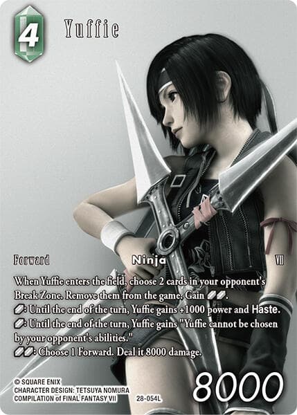 Yuffie (Full Art) — Dreamlike Oceans card
