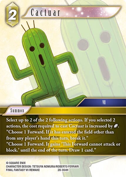 Cactuar — Dreamlike Oceans card