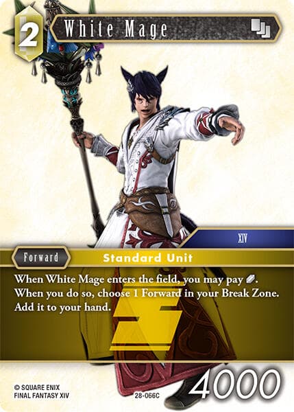 White Mage — Dreamlike Oceans card