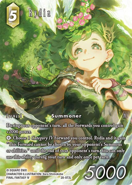 Rydia (Full Art) — Dreamlike Oceans card
