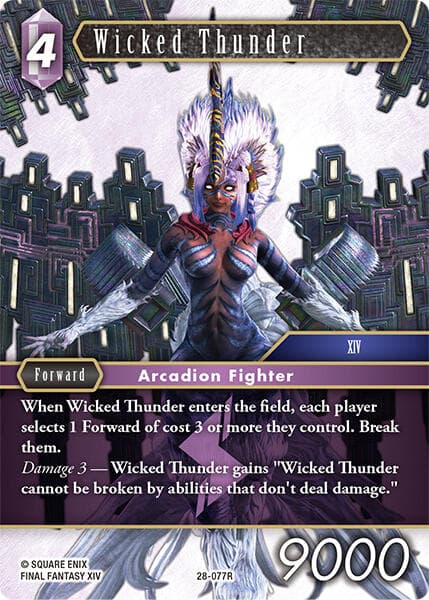 Wicked Thunder — Dreamlike Oceans card
