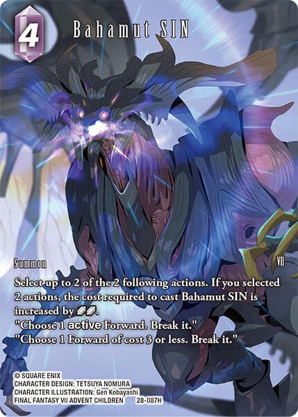 Bahamut SIN (Full Art) — Dreamlike Oceans card