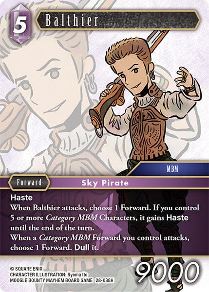 Balthier — Dreamlike Oceans card