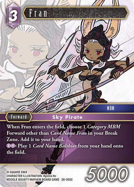 Fran — Dreamlike Oceans card