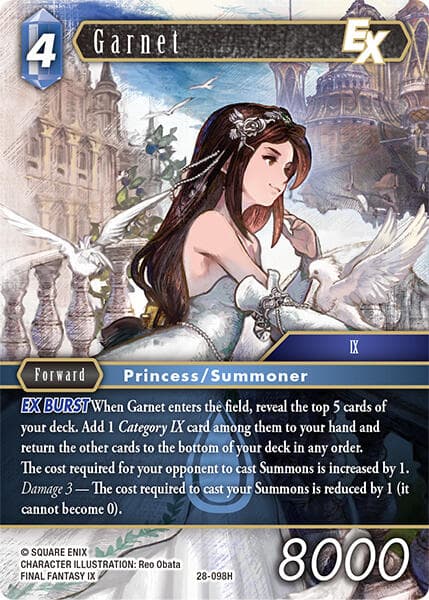 Garnet EX — Dreamlike Oceans card