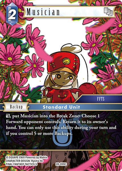 Musician — Dreamlike Oceans card