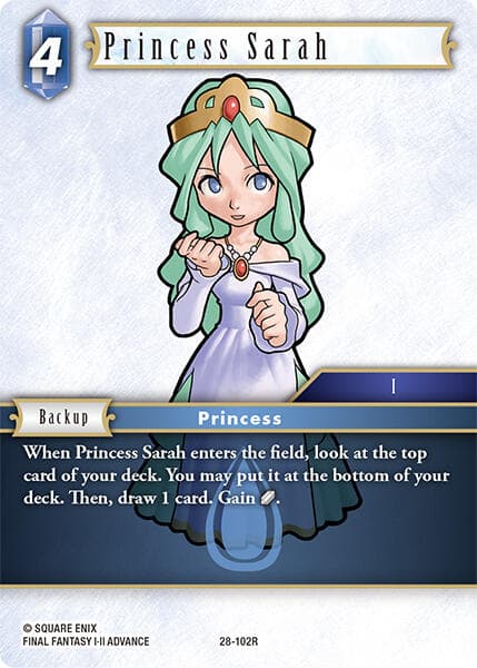 Princess Sarah — Dreamlike Oceans card