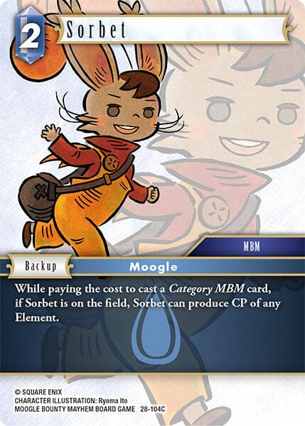 Sorbet — Dreamlike Oceans card