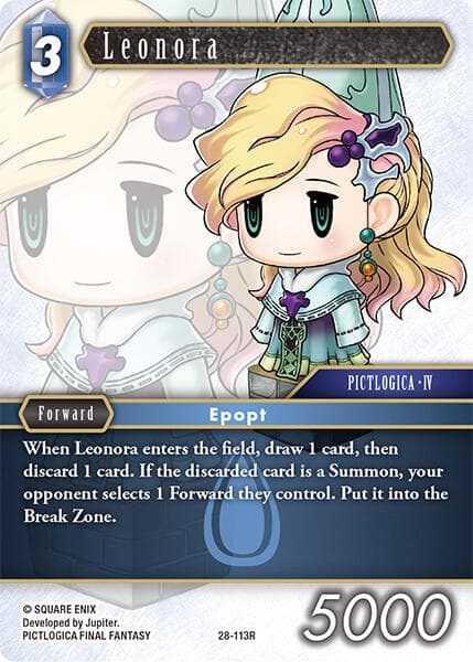 Leonora — Dreamlike Oceans card