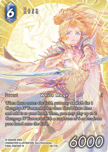 Rosa (Full Art) — Dreamlike Oceans card