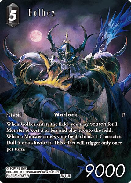 Golbez (Full Art) — Dreamlike Oceans card