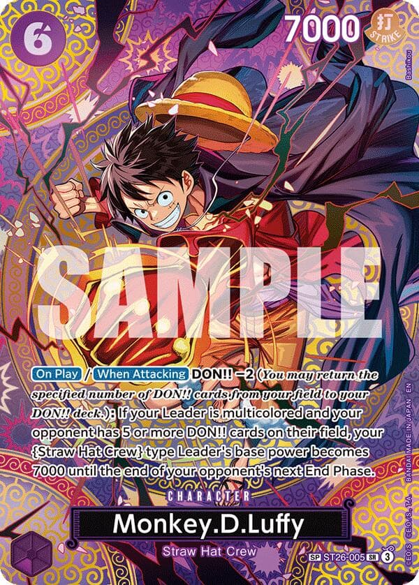 Monkey.D.Luffy (SP) — Adventure on Kami's Island card