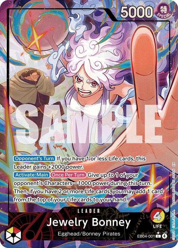 Jewelry Bonney (EB04-001) (Alternate Art) — Adventure on Kami's Island card