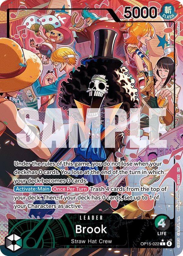 Brook (OP15-022) (Alternate Art) — Adventure on Kami's Island card