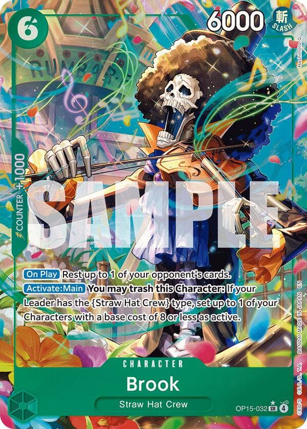 Brook (OP15-032) (Alternate Art) — Adventure on Kami's Island card