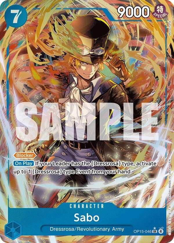 Sabo (Alternate Art) — Adventure on Kami's Island card