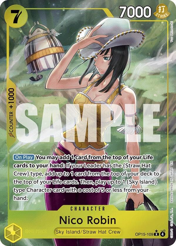 Nico Robin (OP15-109) (Alternate Art) — Adventure on Kami's Island card