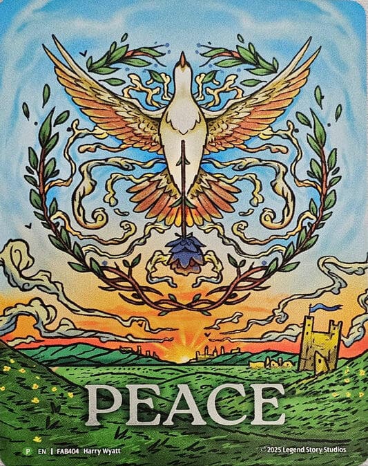 Peace - FAB404 — Flesh and Blood: Promo Cards card