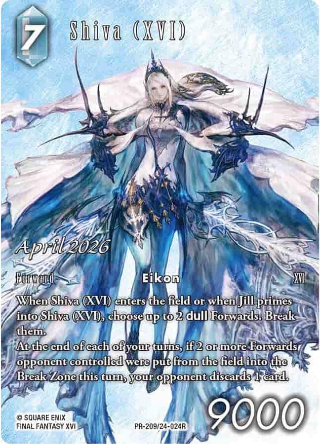 Shiva (XVI) — FF: Promo Cards card