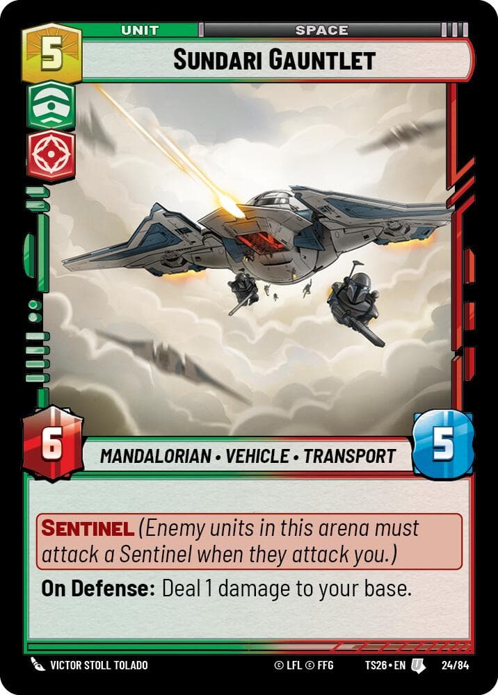 Sundari Gauntlet — Twin Suns card