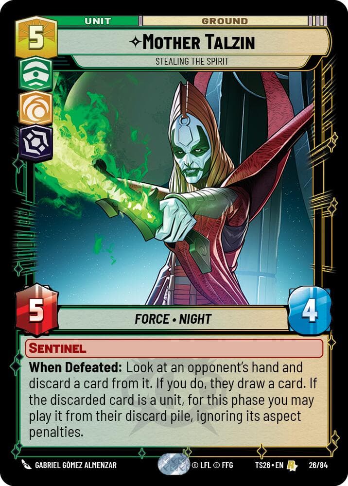 Mother Talzin - Stealing the Spirit — Twin Suns card